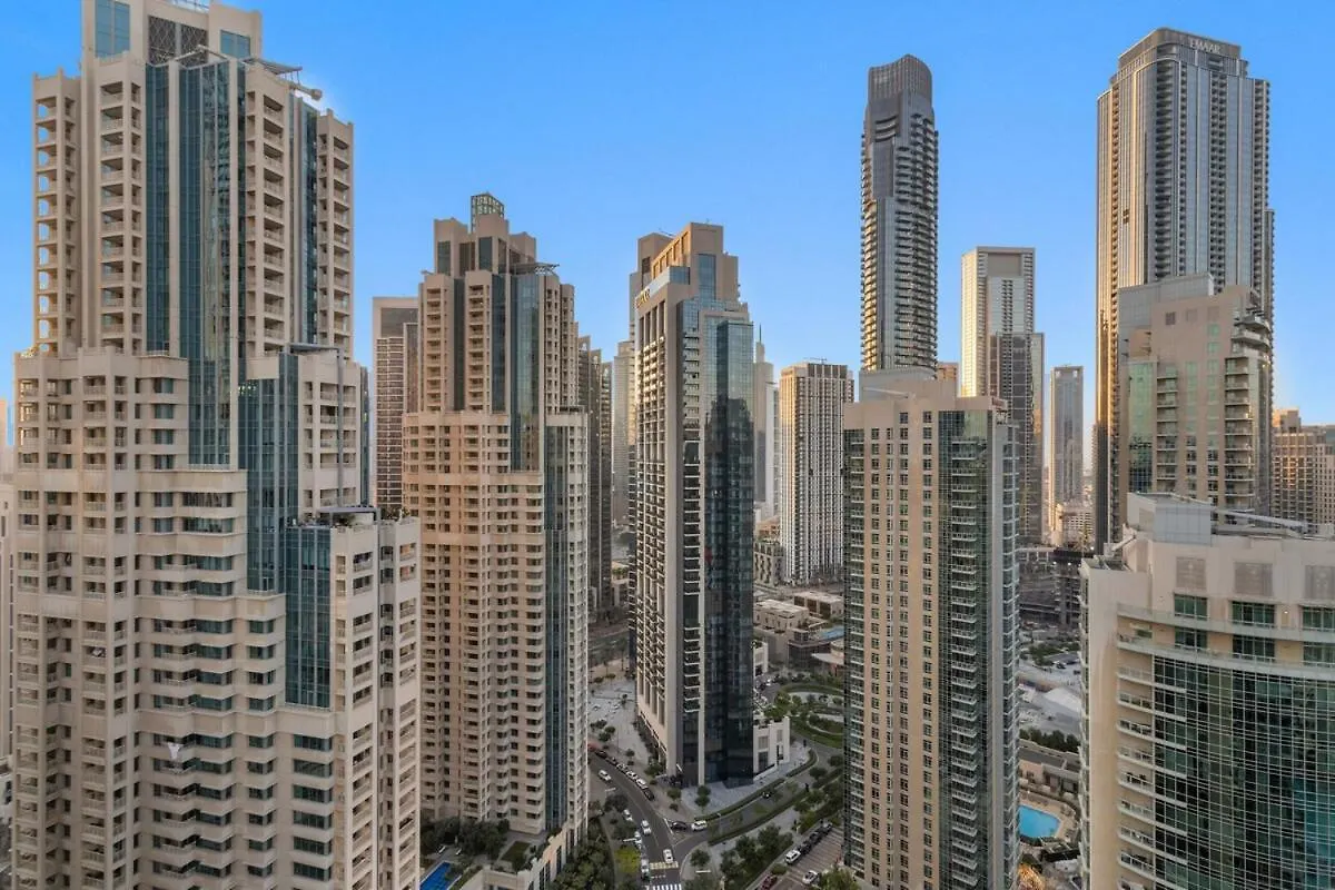 Apartman First Class 2Br Burj Khalifa & Fountain View Dubaj Egyesült Arab Emírségek