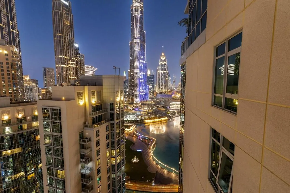 Apartman First Class 2Br Burj Khalifa & Fountain View Dubaj
