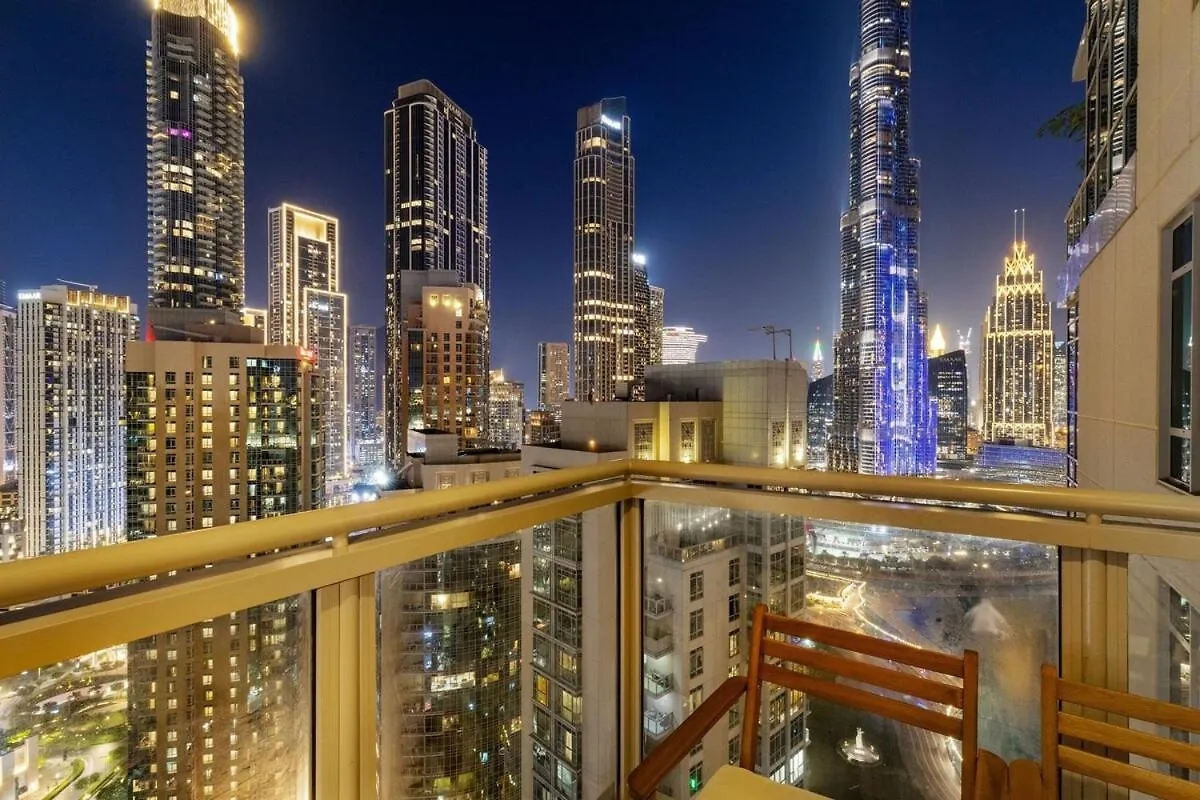 Apartman First Class 2Br Burj Khalifa & Fountain View Dubaj