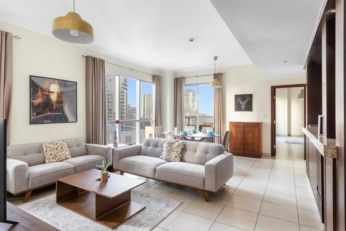 Apartman First Class 2Br Burj Khalifa & Fountain View Dubaj